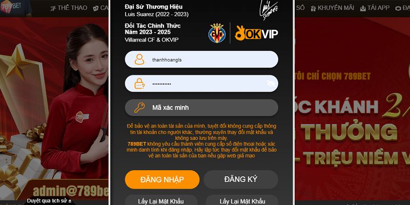 Đăng nhập 789Bet com đơn giản dành cho người mới